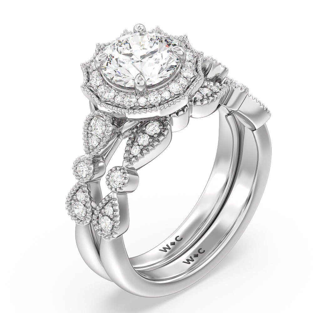 Home - Glimpse Stone | Engagement rings vintage halo, Vintage engagement  rings, Engagement rings